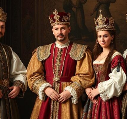 16th century imperial russia russian royalty clothes in middle ages
